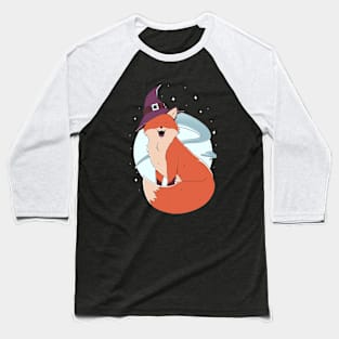 Witch Fox Baseball T-Shirt